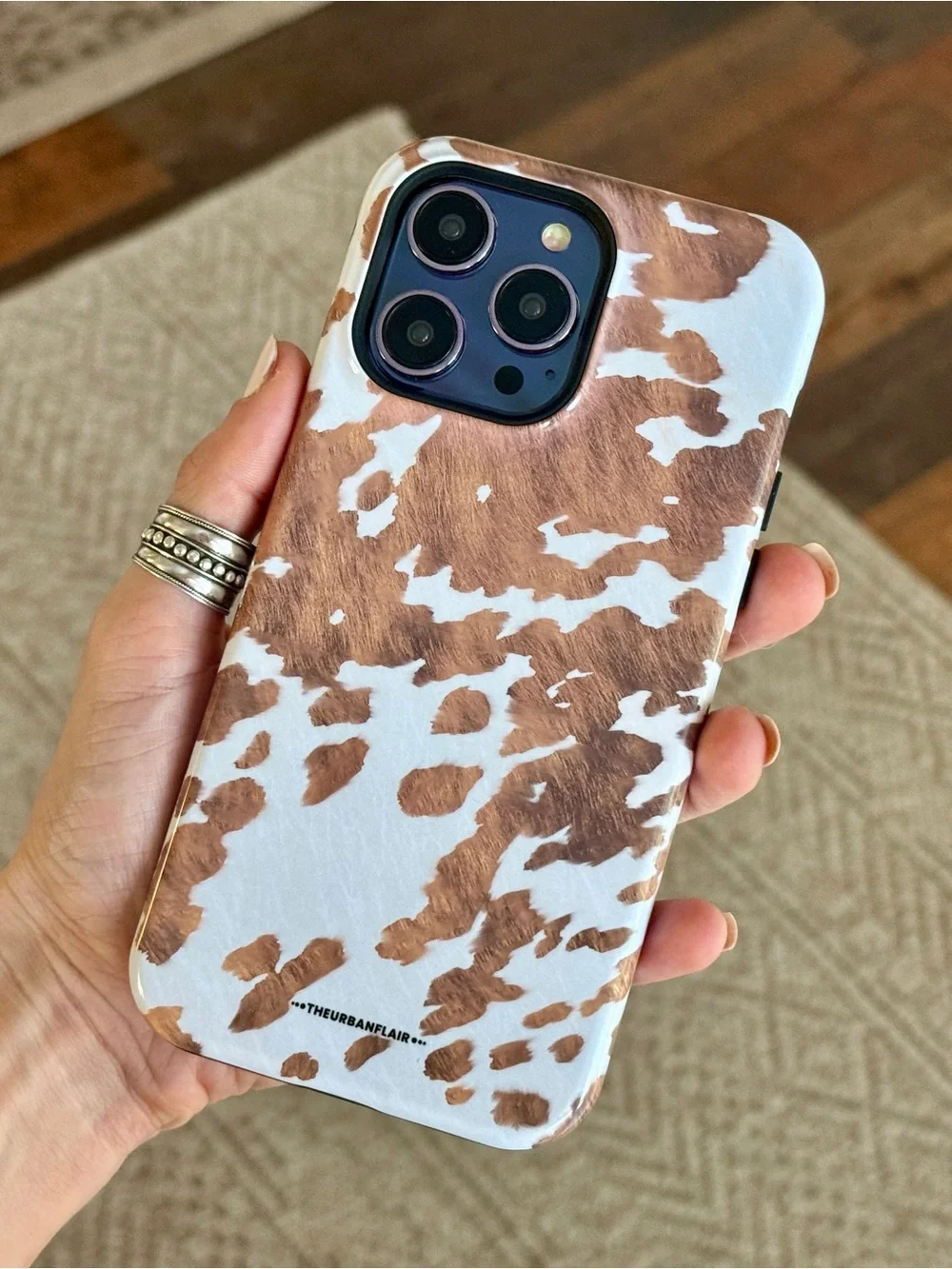 Southwest Cow Print MagSafe Tough Case for iPhone 14 Pro Max